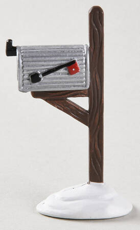 Snow Village Mailbox - No Box