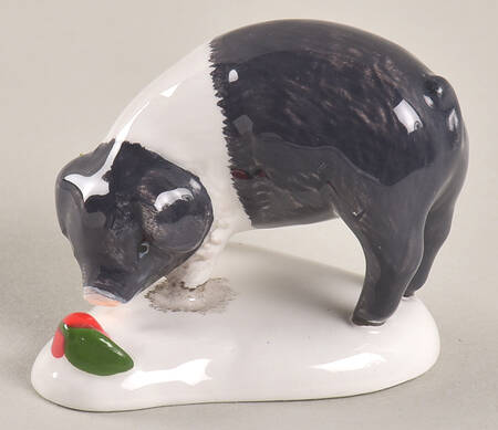 Snow Village Pig - No Box