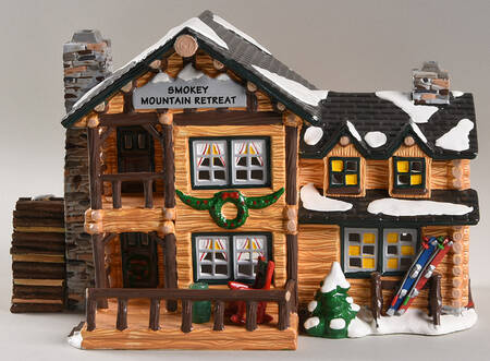 Snow Village Smokey Mountain Retreat - Boxed