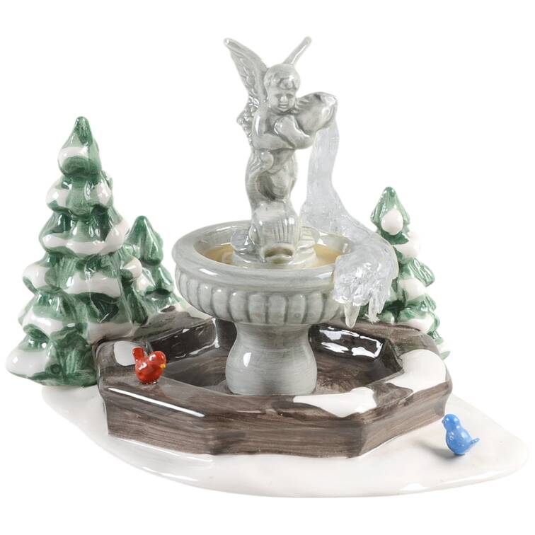 Snow Village Winter Fountain - No Box by Department 56