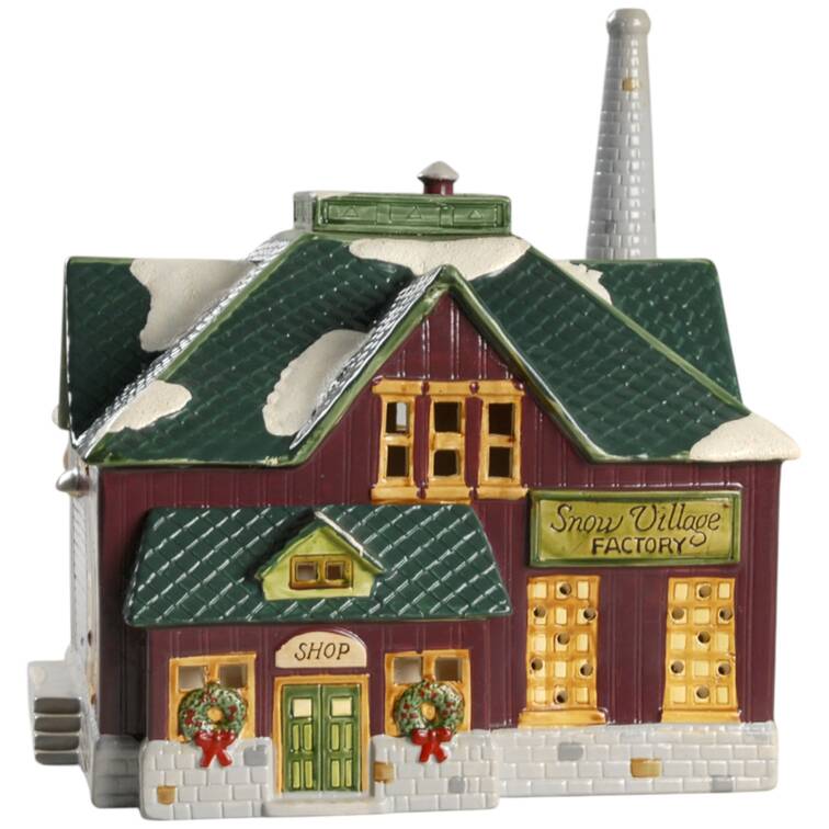 Snow Village Snow Village Factory - No Box by Department 56
