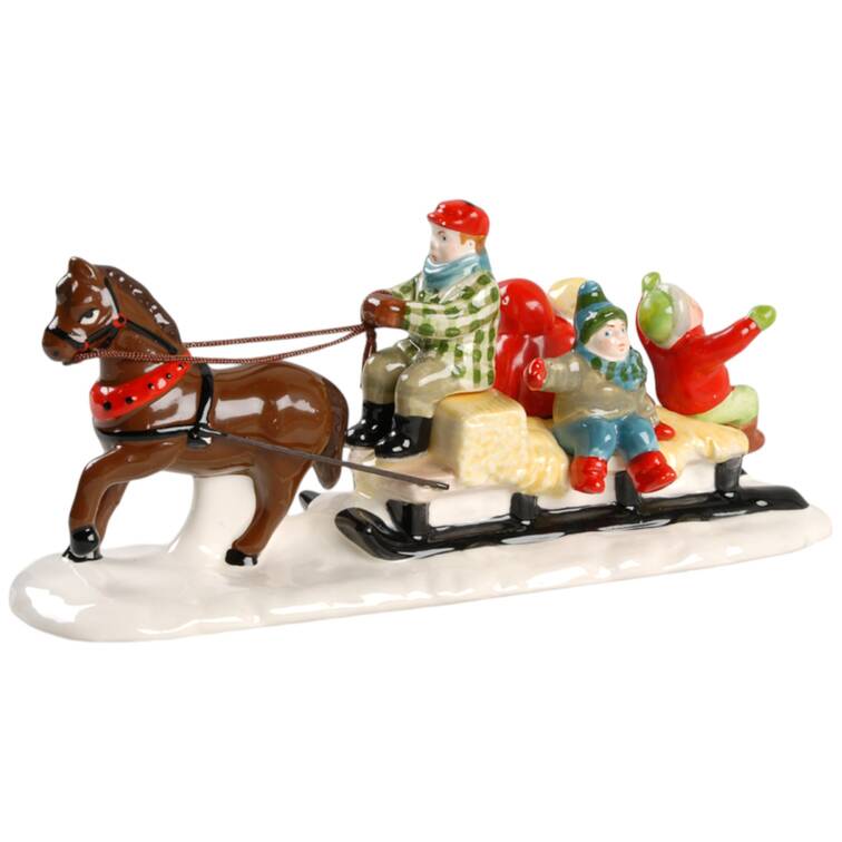 Snow Village Hayride - With Box Bx863
