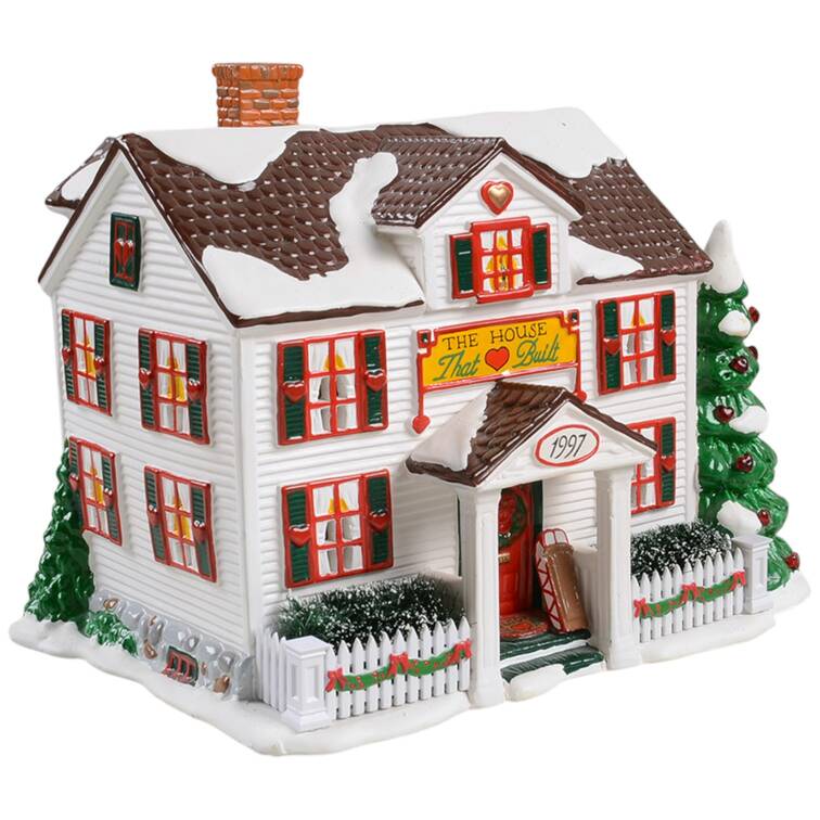 Snow Village Ronald McDonald House-The House That Lov - With Box Bx742