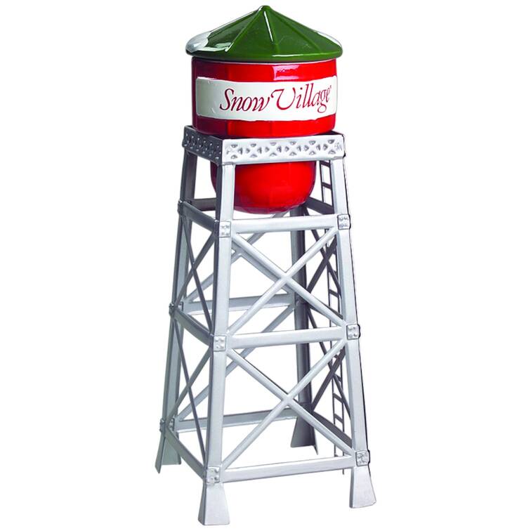Snow Village Water Tower  - No Box