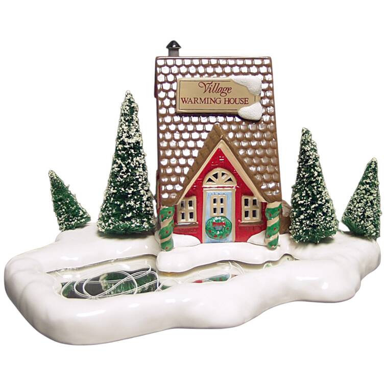 Snow Village Village Warming House - No Box by Department 56