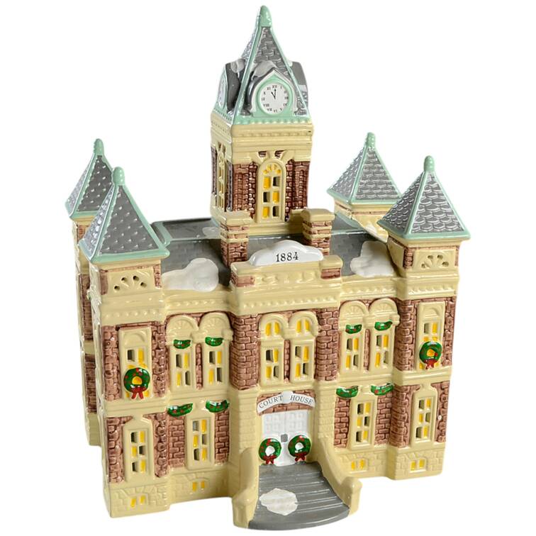 Snow Village County Courthouse - Boxed