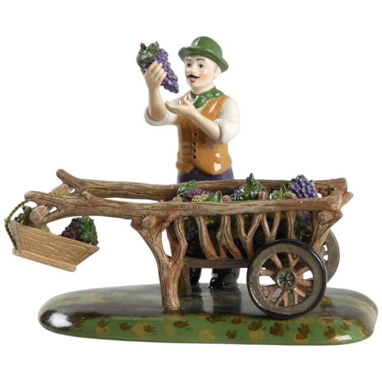 Snow Village Ready For Picking - With Box Bx1024