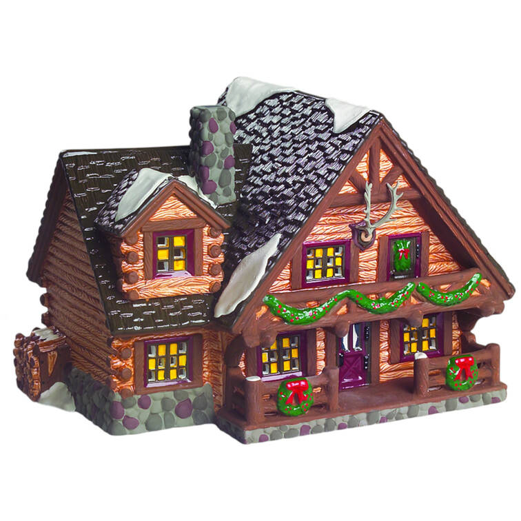 Snow Village Hunting Lodge - No Box by Department 56
