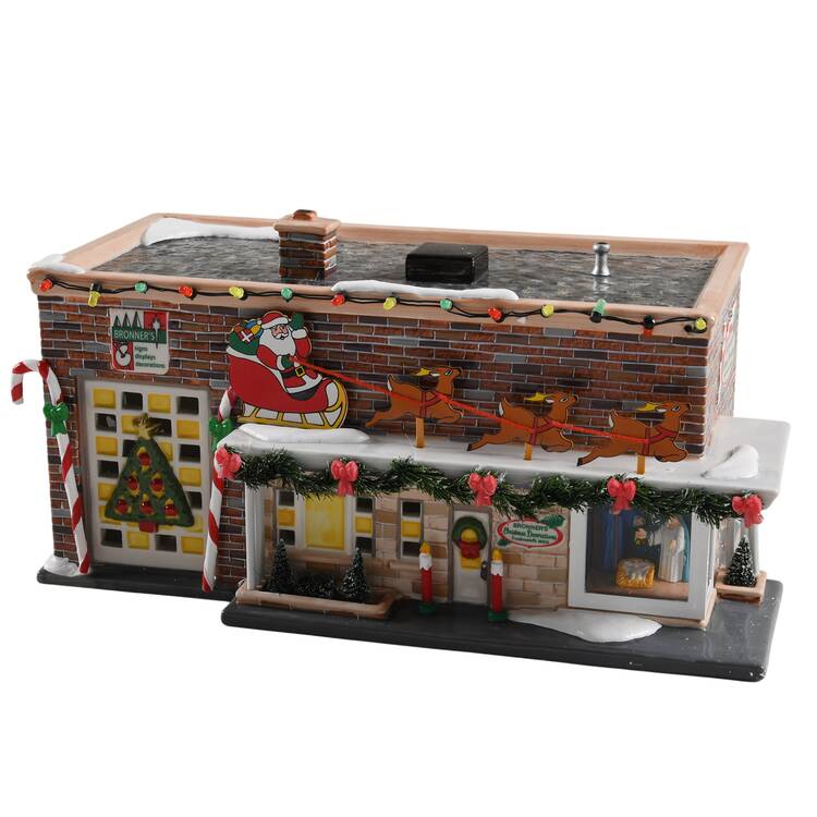 Snow Village Original Bronner's Store - With Box Bx643