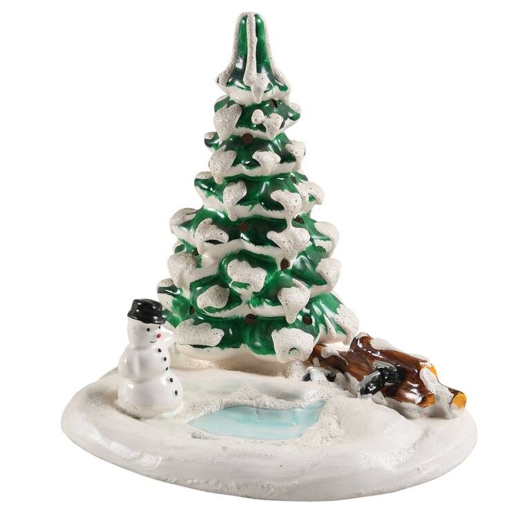 Snow Village Skating Rink - Nb682a No Box