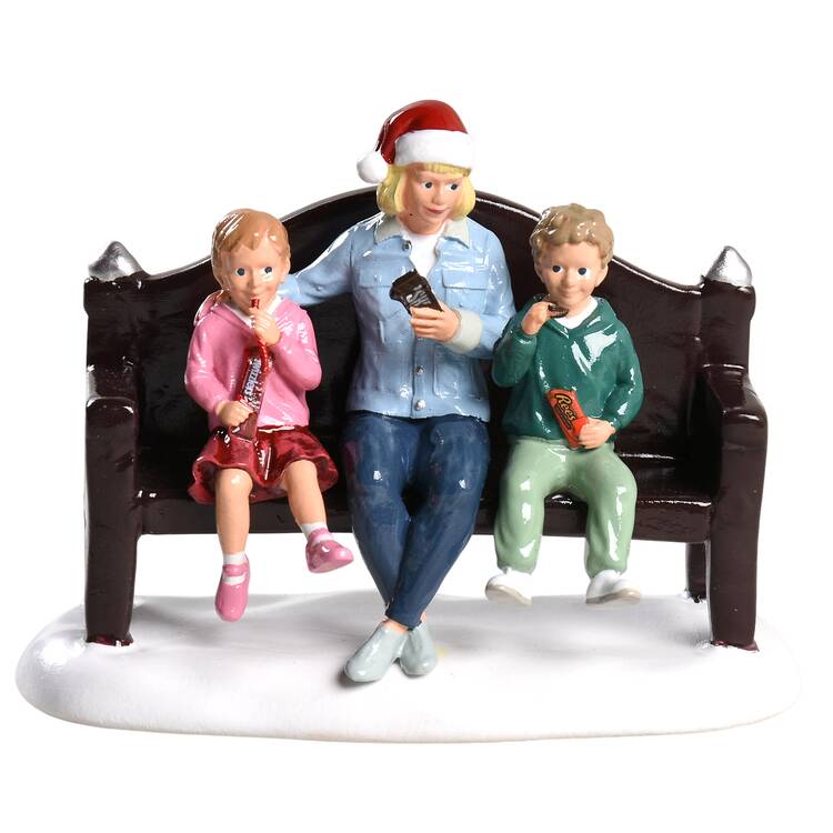 Snow Village Sharing Makes Life Sweeter - Bx1398 With Box