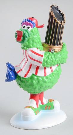 Snow Village Phillie Phanatic - With Box Bx1285