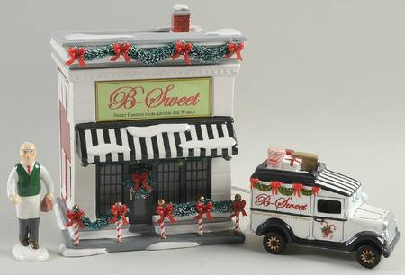 Snow Village B Sweet Shop - With Box Bx1304