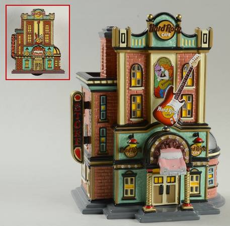 Snow Village Hard Rock Cafe - Boxed