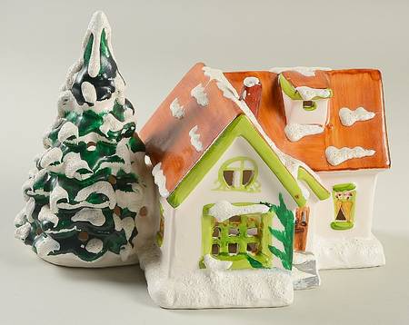 Snow Village Cape Cod - Boxed