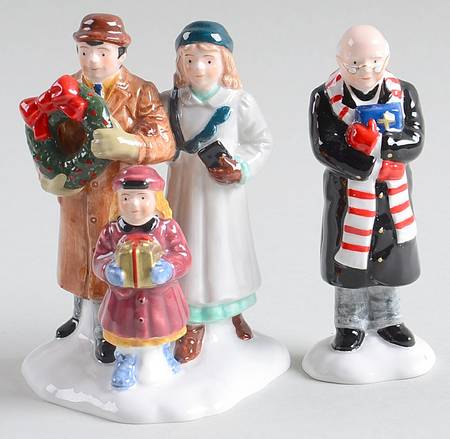 Snow Village Going To The Chapel-Set Of 2 - No Box
