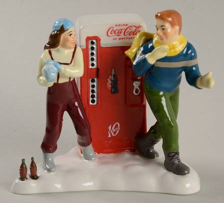 Snow Village Coke Adds Life - With Box Bx1199