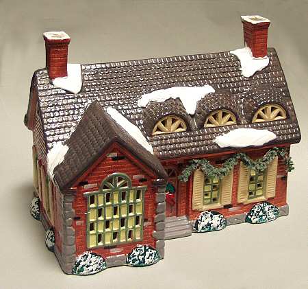 Snow Village Stonehurst House - No Box
