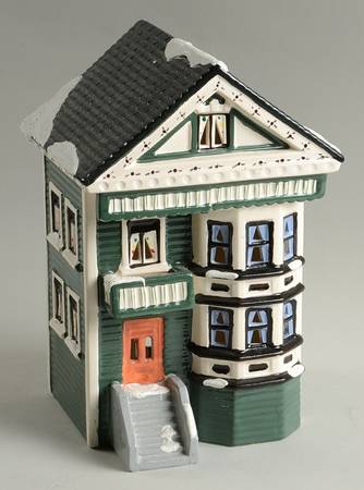 Snow Village Beacon Hill House - With Box Bx731