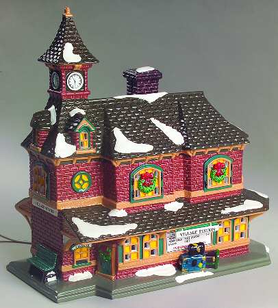 Snow Village Village Station - Boxed
