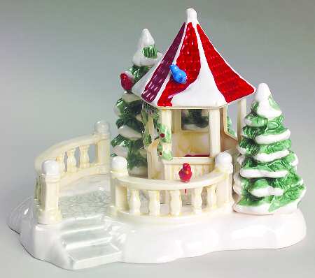 Snow Village Village Gazebo - No Box