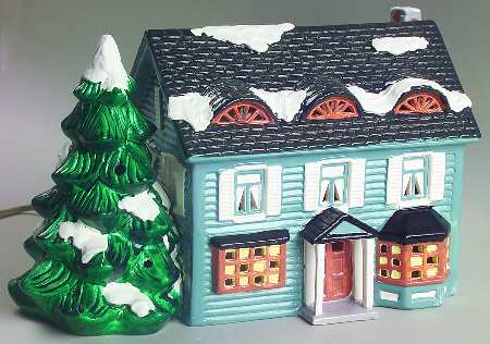 Snow Village Springfield House - Boxed by Department 56