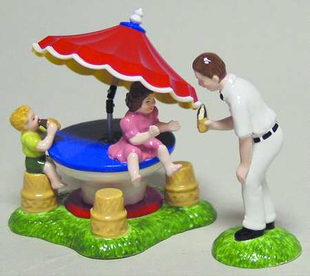Snow Village Ice Cream For Everyone - Boxed