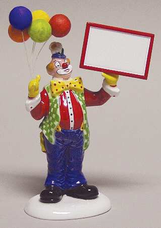 Snow Village Send In The Clown - Box