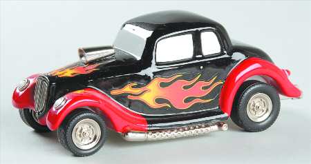 Snow Village 50's Hot Rod - Boxed