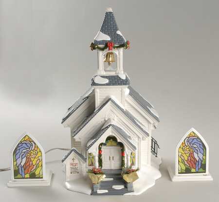 Snow Village Silent Night Church - Boxed