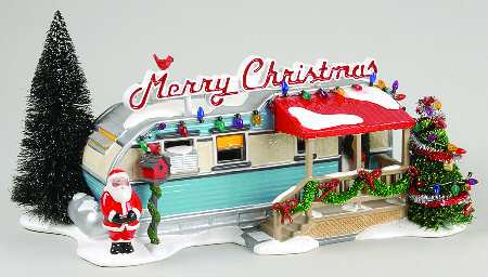 Snow Village Lot 56 Christmas Court - Boxed