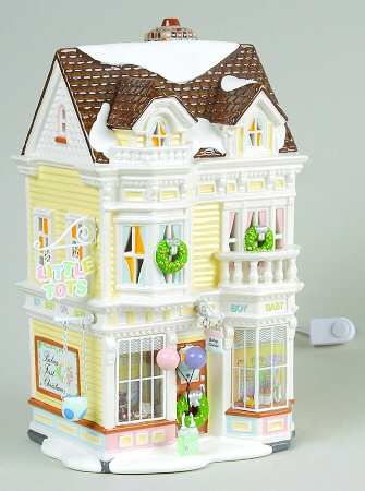 Snow Village Little Tots Baby Goods - With Box Bx638