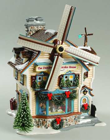 Snow Village Dutchman's Pancake House - With Box Bx664