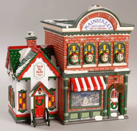 Snow Village Mainstreet Gift Shop - No Box by Department 56