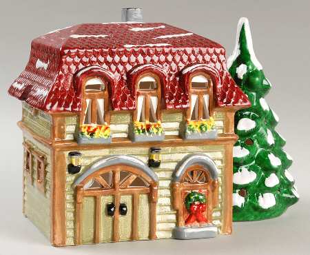 Snow Village Carriage House - With Box Bx706