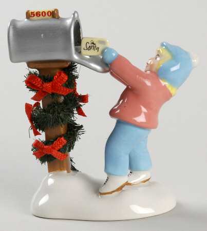 Snow Village A Letter To Santa - With Box Bx1023