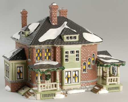 Snow Village Bachman's Original Homestead, 1885 - With Box Bx993