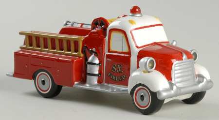 Snow Village Village Fire Truck - With Box Bx872