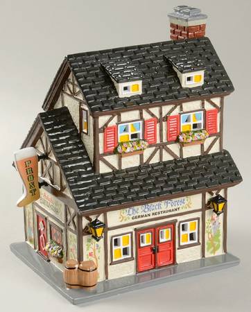 Snow Village The Black Forest Restaurant - With Box Bx1190