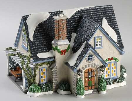 Snow Village Hidden Ponds House - No Box