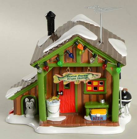 Snow Village Home Away From Home Fish Shack - With Box Bx1271