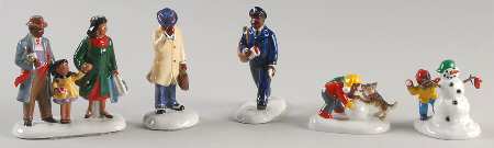 Snow Village Townspeople - With Box Bx982