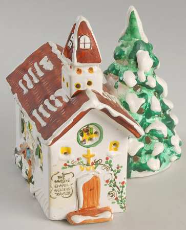 Snow Village Country Church - Nb672  No Box