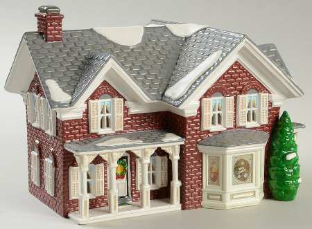 Snow Village Farm House - With Box
