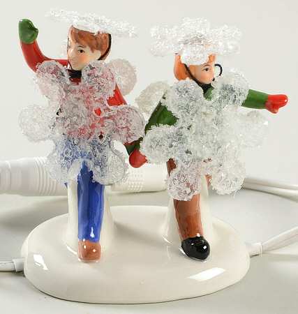 Snow Village Marching Snowflakes - With Box Bx1113