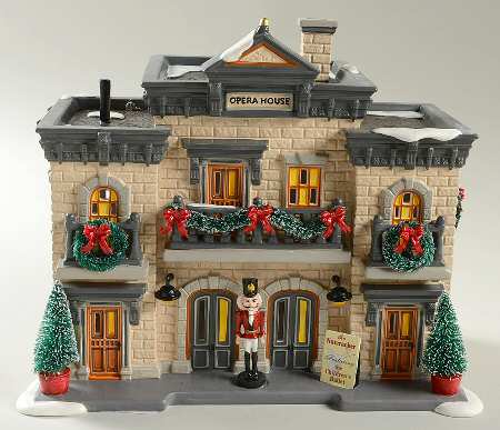 Snow Village Nutcracker Playhouse - With Box Bx1052
