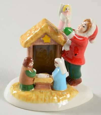 Snow Village An Angelic Scene - With Box Bx1031