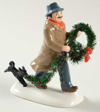 Snow Village Haul Out The Holly - Bx1099 With Box