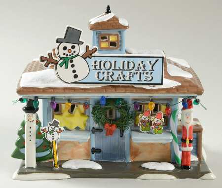 Snow Village Holiday Crafts - Bx1100 With Box