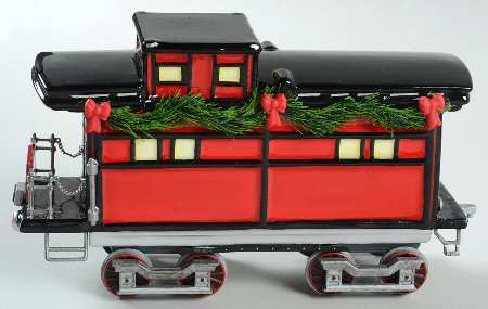 Snow Village Home For The Holidays Caboose - With Box Bx834